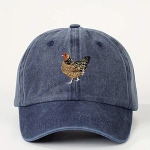 Chick Denim Wash Adjustable Cap